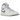 Air Jordan 1 Mid Neutral Grey sneakers i stilren sidoprofil med vit läderbas, grå mocka-detaljer och den klassiska svarta swooshen