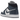 Air Jordan 1 Mid Armory Navy sneakers i en elegant vinklad profilvy med mörkblå nubucköverdrag, vit mellansula och klassisk Jumpman-logotyp.