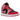 Air Jordan 1 Mid Coral Chalk sneakers sedda från sidan med rosa läderpaneler, vita detaljer, svart swoosh-logotyp och vit sula