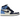 Air Jordan 1 Retro High Obsidian sneakers i en klassisk sidoprofil med blå och vita läderpaneler samt svarta detaljer