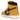 Air Jordan 1 Retro High Pollen sneakers i en klassisk sidoprofil med gul och svart läderöverdel, snören och vit mellansula
