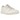 Jordan 1 Retro Low OG Sail sneakers i sidoprofil med benvit lädervanling, bruna detaljer och klassisk snörning