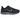 Nike Air Zoom Pegasus Premium Black Metallic Silver sneakers i vinkelvy med svart ovandel, metalliska silverdetaljer och skosnören