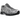 ASICS Gel-Kayano 20 Gravel Pure Silver sneakers i sidoprofil med grå mesh och silvriga detaljer på en vit mellansula