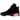 Jordan 6 Retro Infrared Salesman sneakers i vinklad vy med svart nubucköverdel, röda detaljer och vit mellansula