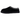 UGG Tasman Slipper Black sneakers vinklad vy av den svarta mockamodellen med ikonisk broderad krage, slip-on design och slitstark yttersula