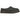 UGG Tasman Slipper Dark Grey sneakers i en vinklad profilvy med grå mockaöverdel och den ikoniska broderade flätade kanten vid öppningen