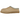 UGG Tasman Slipper Santorini Sand sneakers sidoprofil i beige mocka med den karakteristiska flätade kragen och mjukt foder