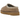 UGG Tasman Slipper Caribou sneakers i vinklad vy med beige ovandel i mocka, klassisk flätad detalj och mjukt foder