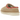 UGG Tasman Slipper Cherry sneakers i profil med ovandel i körsbärsröd mocka, broderad kant vid ankeln och en robust yttersula