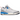 Jordan Spizike Low White Blue Void sneakers i sidoprofil med vit ovandel, blå detaljer och klassisk snörning