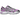 ASICS Gel-1130 Lavender Glow Pure Silver sneakers i en snygg sidoprofil med lila och silvriga detaljer samt ventilerande meshöverdel