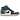 Jordan 1 Mid SE Oxidized Green sneakers i enklassisk sidoprofil med vit bas, gröna överlägg och svarta designdetaljer