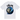 Stussy Born X Raised 8 Ball Tee White sneakers är en vit t-shirt i en framifrånvy med Stussy och Born X Raised grafik på bröstet