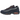 Nike Air Max 95 Logo Navy Orange sneakers i sidoprofil med marinblå ovandel, orange detaljer och synliga Air units i sulan