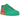 Nike Air Force 1 Low '07 Stadium Green Crimson sneakers i sidoprofil med grön läderöverdel och vit swoosh samt snören