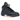 Jordan 5 Retro PSG Paris Saint-Germain Off Noir sneakers i vinklad vy med svart mocka och röda detaljer