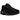Nike Shox Ride 2 Black sneakers i sidoprofil med svart ovandel och synliga Shox dämpningskolonner i hälen