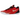 Nike Kobe 9 EM Low Protro China sneakers i en dynamisk vinkelvikt med röd och gul ovandel samt svart sula