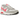 Nike Air Max Command Hyper Punch sneakers i sidoprofil med rosa meshöverdel, svart swoosh och vit midsula med synlig luftenhet