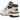 New Balance 550 White Dark Olivine sneakers i sidoprofil med vit överdel i läder, mörkgröna detaljer och klassisk snörning