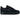 Nike Air Force 1 Low '07 LV8 Black Iron Grey sneakers i sidoprofil med svart ovandel, grå detaljer och klassisk sula