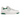 New Balance 550 White Classic Green sneakers i sidoprofil med vit överdel i läder och gröna detaljer samt snören