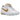 Nike Cryoshot Tiempo Legend Ronaldinho Touch of Gold sneakers i vitt och guld med klassisk sidoprofil och synliga sömmar