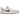 Nike Sb Alleyoop White sneakers i sidoprofil med vit överdel i mocka och läder samt svart swoosh-logotyp och sula