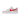 Nike Air Force 1 Low '07 QS Valentine's Day Love Letter sneakers i en vit sidoprofil med röd swoosh och snören