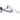 Nike Air Force 1 '07 LV8 'Hoops - White Canyon Purple' sneakers i en klassisk sidoprofil med vit laderandel och lila swoosh