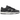 Nike Dunk Low Harris Tweed White Black Multi sneakers i vinkelad vy med vit läderöverdel, svarta överlägg och tweeddetaljer