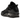 Jordan Spizike Low Black Cat sneakers i svart sidoprofil med mocka och svarta detaljer