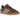 Adidas Gazelle Indoor Preloved Brown Clear Sky Gum sneakers i sidoprofil med brun mockaöverdel, ljusblå detaljer och klassisk gummisula