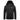 Nike Sportswear Kids' Tech Fleece Full-Zip Hoodie Black/Black sneakers i framifrån-vy med dragkedja, huva och mjukt fleecematerial