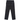 Carhartt Double Front Pant Cotton Altad Black sneakers i framifrånvikt med slitstarkt svart bomullstyg och klassiska fickdetaljer