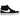 Nike SB Zoom Blazer Mid Black White sneakers i vinklad profil med svart mockaovandel, vit swoosh och vulkaniserad gummisula
