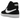 Nike SB Zoom Blazer Mid Black White sneakers i sidoprofil med svart ovandel i mocka, vit swoosh och klassisk yttersula i gummi