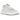 Maison Mihara Yasuhiro Wayne OG Sole Low White sneakers i sidoprofil med vit överdel i läder och en karaktäristisk smält gummisula.