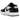 Jordan 1 Low Golf Spiked Concord sneakers i en tydlig sidoprofil med vit och lila läderöverdel samt svarta detaljer
