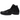 Nike Air Flightposite Black sneakers i sidoprofil med svart dragkedja på ovandelen, futuristiskt skal och sula