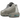 Nike Air Max 95 Retro Logo Grey Aqua sneakers i en vinklad profil med grå paneler, blå detaljer och vita skosnören