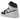 Air Jordan 1 Mid Mystic Navy Mint Foam sneakers i vinkelvy med blå läderdetaljer, mintgröna accenter och vita snören