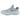 Jordan 1 Low Element Gore-Tex Glacier Blue Silver sneakers sidoprofil med ljusblå ovandel i gore-tex och silverfärgad swoosh