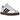 Adidas VL Court 3.0 Cloud White Core Black Grey One sneakers i sidoprofil med vit överdel i läder och svarta ränder