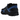 Nike Zoom Vomero 5 Black Court Blue sneakers i sidoprofil med svart mesh, blå detaljer och slitstark sula