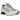 ASICS Gel-Kinetic Fluent Seal Grey Pure Silver sneakers vinkelprofil med grå mesh-överdel, silversdetaljer och snören