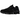 Nike Shox Ride 2 Black sneakers i sidoprofil med svart ovandel, synliga dämpande Shox-kolonner i hälen och snören.