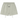 Fear of God Essentials Classic Fleece Sweatshort Abbey Stone sneakers sidoprofil med mjukt fleecematerial i en neutral grå nyans