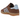 Adidas Gazelle Indoor Preloved Brown Clear Sky Gum sneakers i sidoprofil med brun mocka, blå detaljer och gummisula